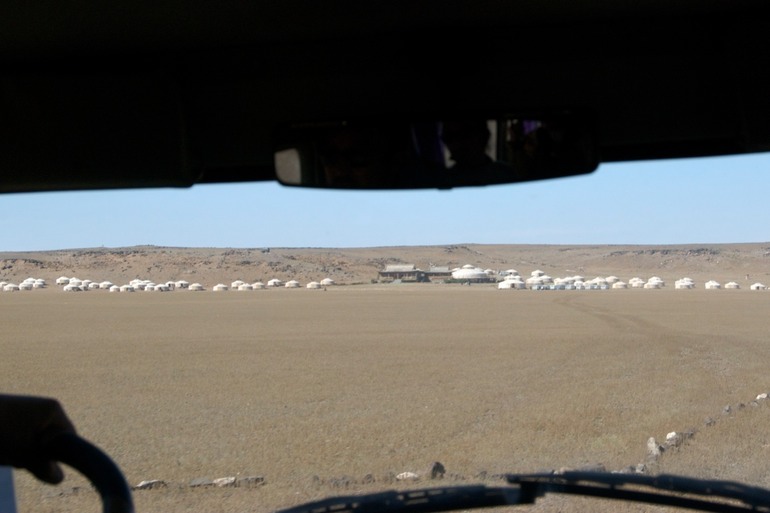 Approaching Three Camel Lodge