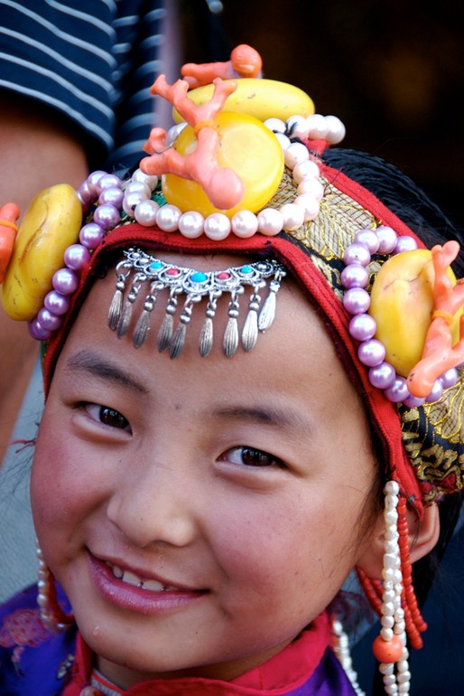 Child on Barkhor Street