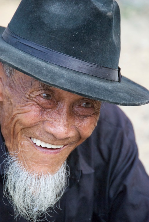 Old Man at Farm