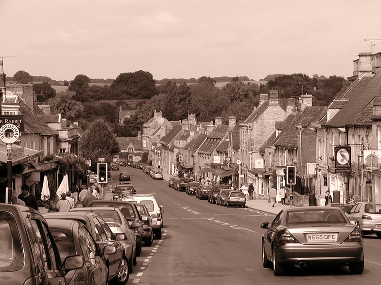 Burford in Sepia