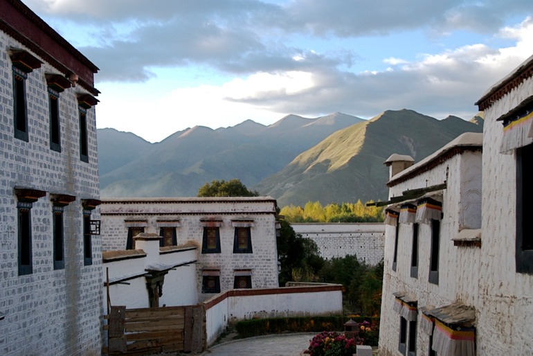 Potala Palace Courtyard