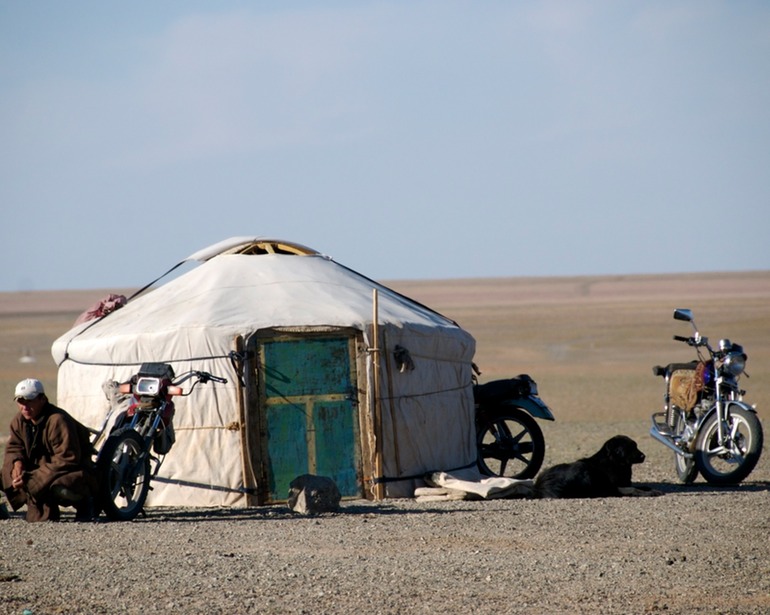 Three Motorcycle Ger