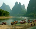 Traffic Jam on Li River