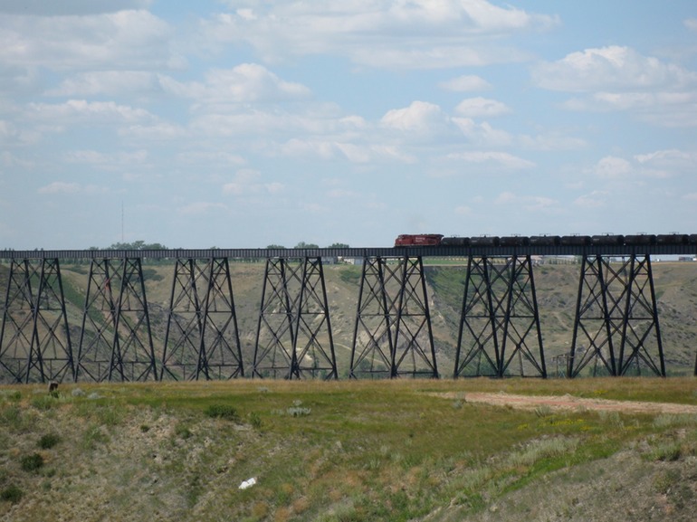 Train on the Bridge