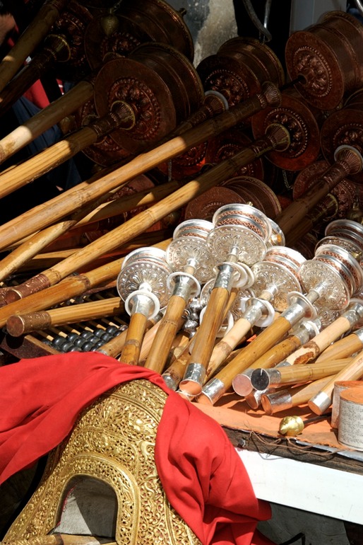 Vendor on Barkhor Street